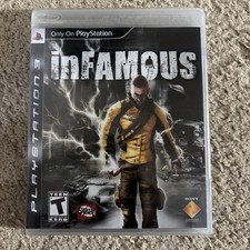inFamous (Sony PlayStation 3, 2009) Brand New Very Rare Find