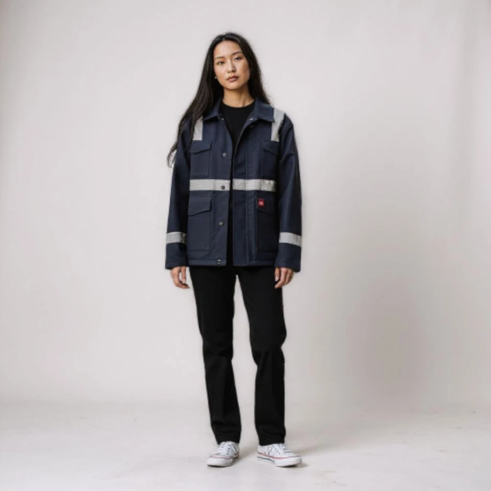 Dakota Outerwear Insulated Fire Resistant Jacket with Reflectors, Men's S-4XL - Image 2 of 4