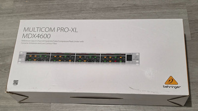 Behringer Multicom PRO-XL MDX4600 4-CH. Expander/Gate/Compressor/Peak Limiter