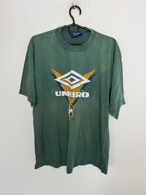 BRASILIANISCHE NATIONALMANNSCHAFT 1990er TRAINING FUSSBALL UMBROVINTAGE TRIKOT GRÖSSE L ERWACHSENE