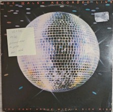 Joe Walsh You Can’t Argue with A Sick Mind Vinyl Record LP VG+/VG ABCL 5156 1976