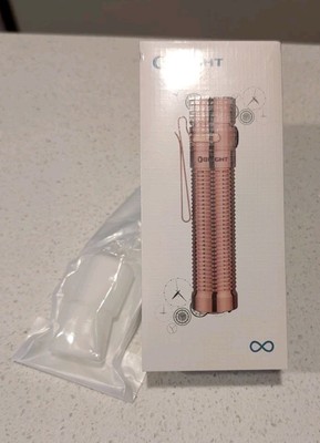 BNIB Rare Olight Warrior Mini Limited Eternal 2 Cu W/diffuser, end cap Copper