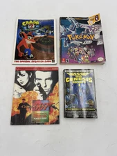 VTG Video Game Strategy Guide Lot of 4 Pokemon Diamond Pearl Crash 2 007 More