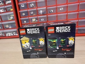 LEGO 41487 & 41488- BrickHeadz - Ninjago - Lloyd + Master Wu  - New Sealed