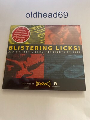 Blistering Licks: Red-Hot Riffs From The Giants Of Jazz CD Concord Jazz