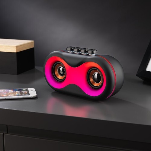 RED5 Retro Light-up Wireless Bluetooth Speaker - Picture 2 of 8