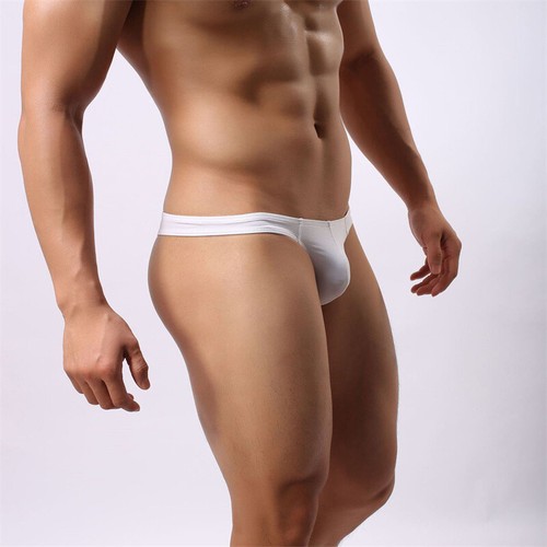 Para hombres Tanga Tanga Calzoncillos Sexy Ropa Interior Bikini Bolsa T-back Calzoncillos EE. UU. - Imagen 9 de 33