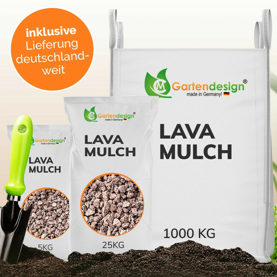 Lavamulch rot/braun, 8/16mm, Sackware - Bild 2 von 4