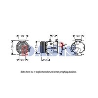 Kompressor Klimaanlage FüR Peugeot 207 CC CitroëN Berlingo C3 II