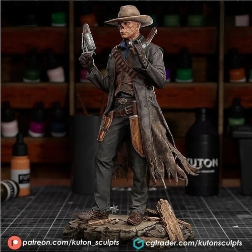 Figura Modelo Resina 1/24 El Guerrero Ghoul Sin Pintar Sin Montar - Imagen 4 de 7