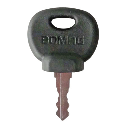 Bomag 05755124 Ignition Key with Logo fits Rollers and Compaction Equipment