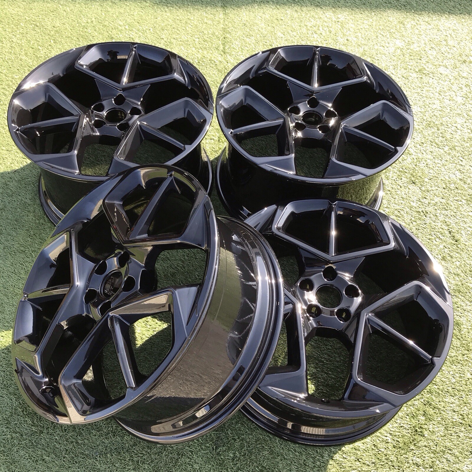 20" MASERATI MC20 BIRDCAGE RIMS OEM SET 4 BLACK STOCK SET 4 GENUINE