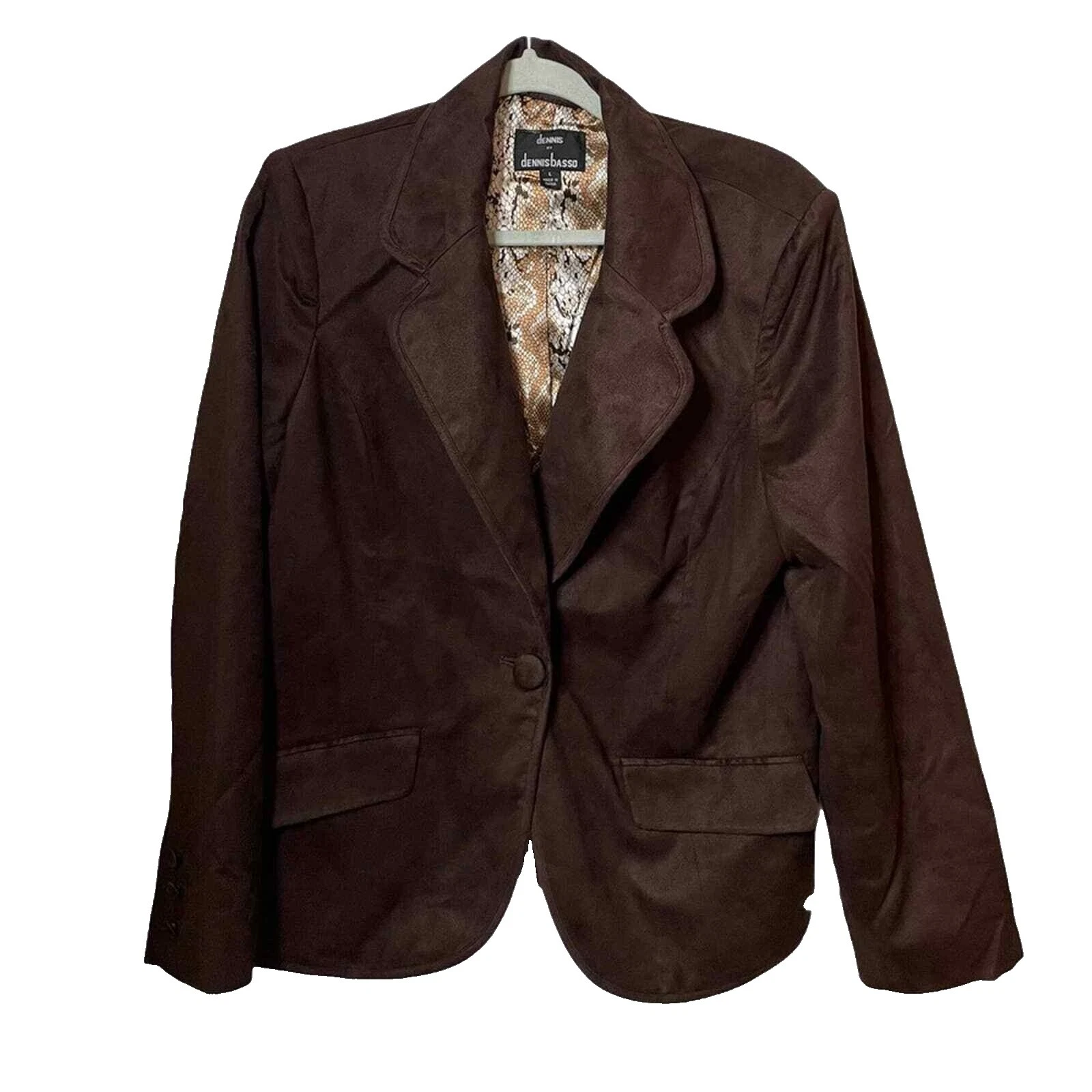 Suede Brown Vintage chaquetas y Blazers para hombres