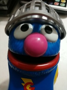 Super Grover Sesame Street Talking Remote Control Phone Playskool TESTED Works | eBay