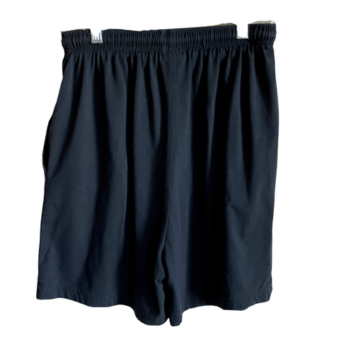 Harley Davidson Vintage Womens Shorts Drawstring Elastic Shorts SZ M-L Black - Picture 3 of 8