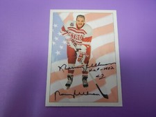 1992 Ultimate Hockey Norm Ullman Detroit Red Wings #78 Auto