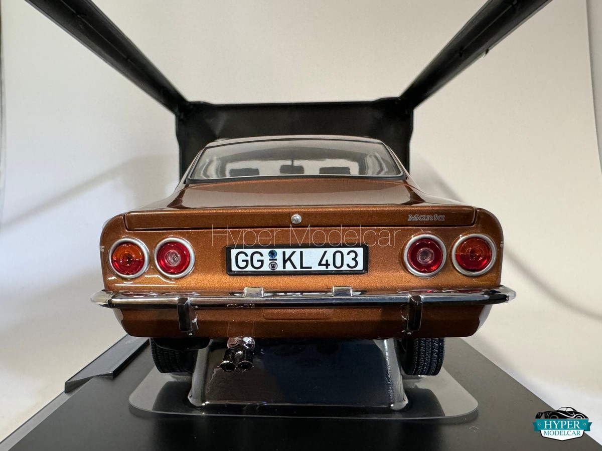 Norev OPEL MANTA 1970 – Bronze Métallisé – 1/18 – NV183624 – Neuve