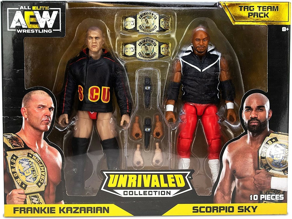 Unrivaled Collection Frankie Kazarian & Scorpio Sky Action Figure
