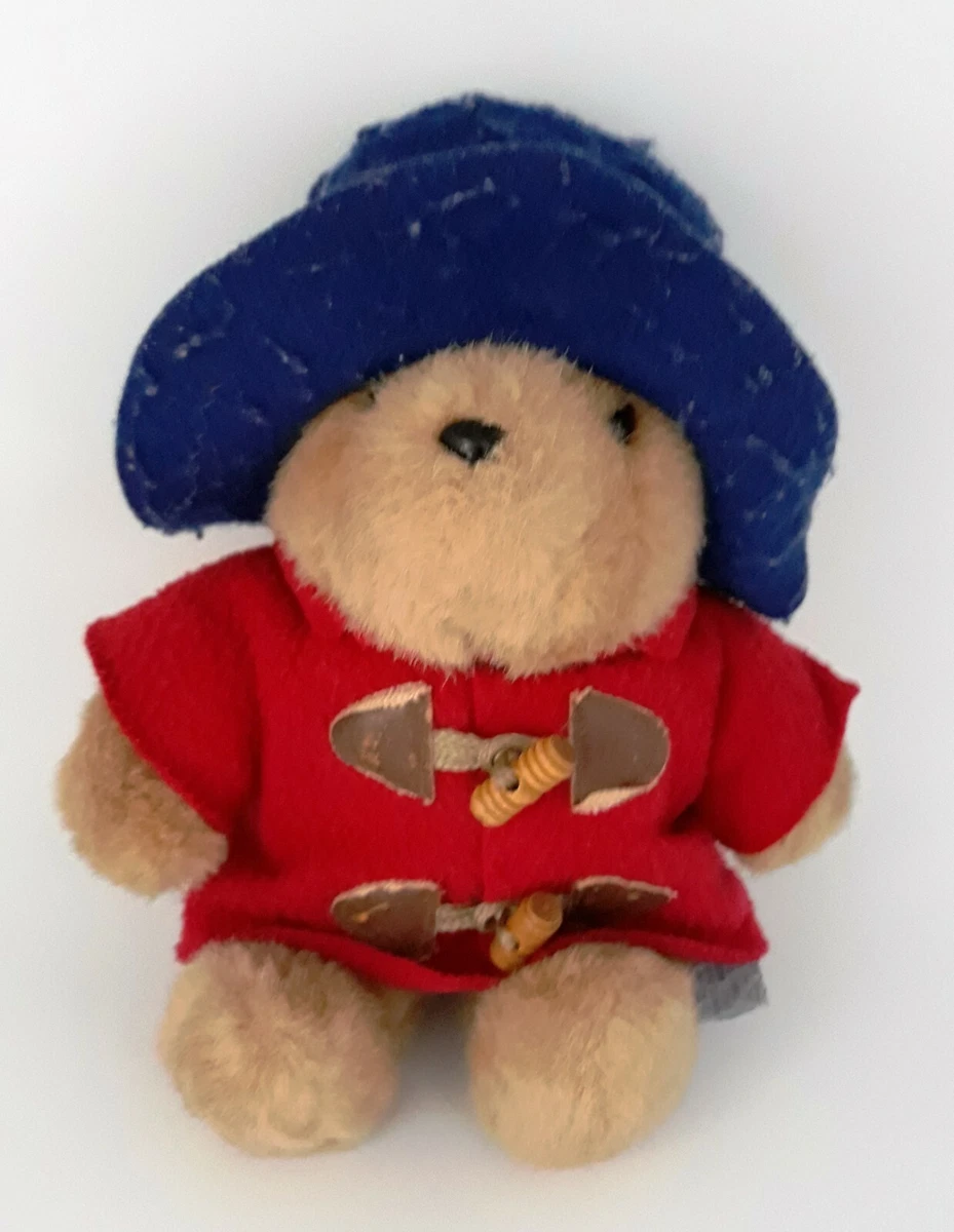 Peluche Ours Paddington Bear - Hauteur 25 Cm - Debout - Doudou Nounours