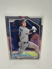 Kemp Alderman 2024 Bowman #BCP-82 Chrome Prospects Miami Marlins