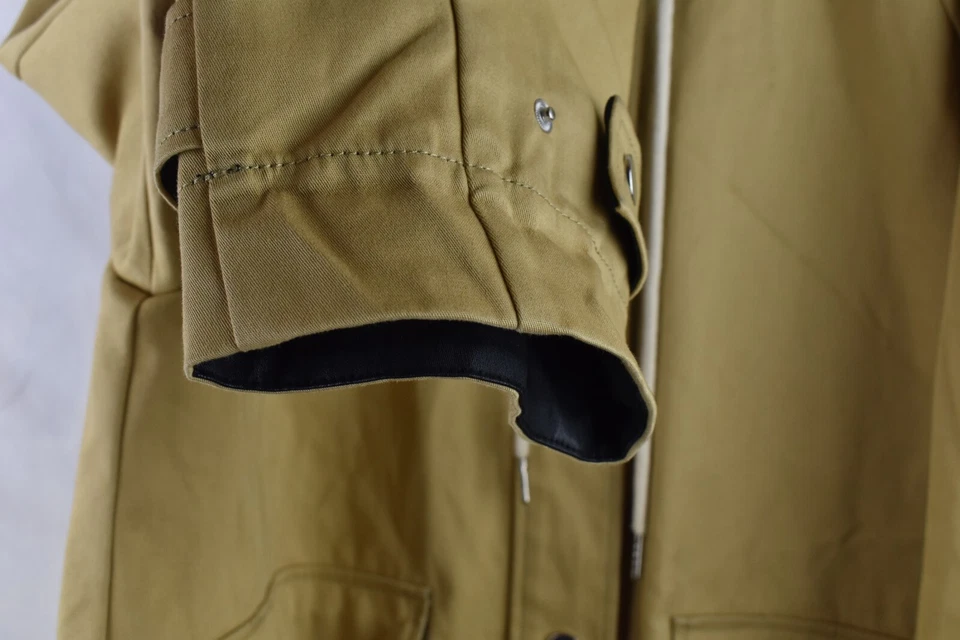 Chaqueta Abrigo de Lluvia H&M Beige Talla M Mujer Cremallera Completa Con Capucha Foto 3 de 4