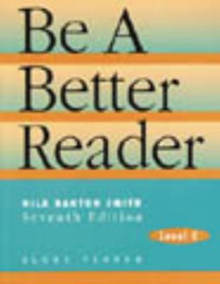 Be a Better Reader: Level C - Grade 6 - 0835919226, paperback, Nila Banton Smith