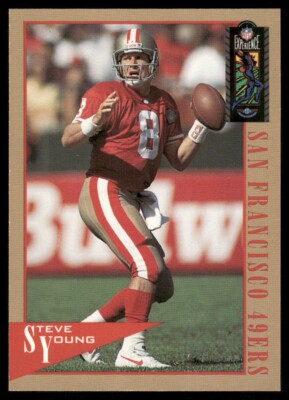 DEAD STOCK NFL 90s 当時物　49ers　スティーグヤング　額 Steve Young San Francisco 49ers #90 1995 Classic NFL Experience