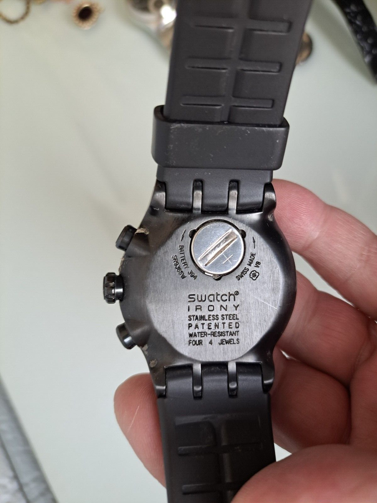 Swatch Irony, Large, Beautiful, Solid, old Wrist … - image 6