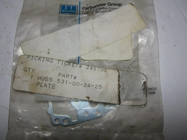 Placa aparadora de cordas Walbro Husqvarna 531002425 para 120 L, 120 R, 125 L, 125 R - Imagem 3 de 3