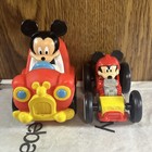 Mickey Mouse Lot of 2 Mickey Mouse Clubhouse Car Mattel and Sassy Car