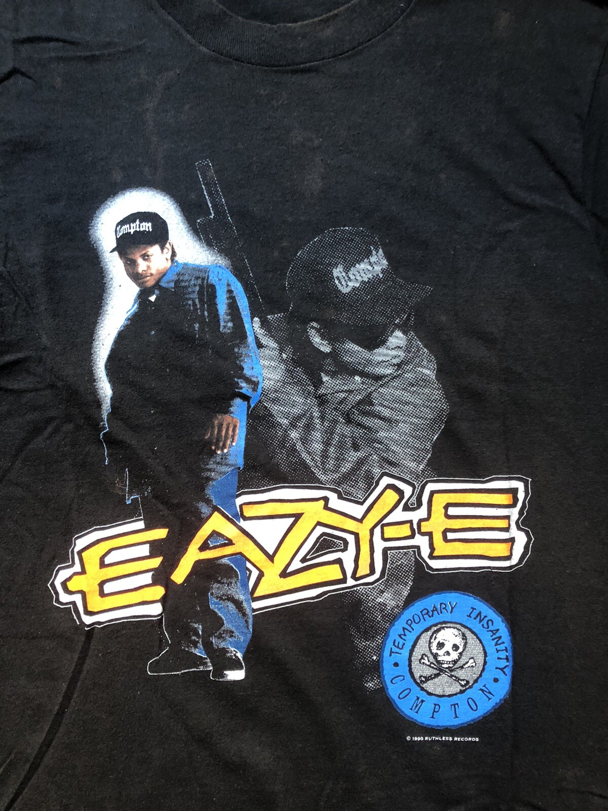 Vintage Eazy E Shirt Nwa Rap Tee Dmx 