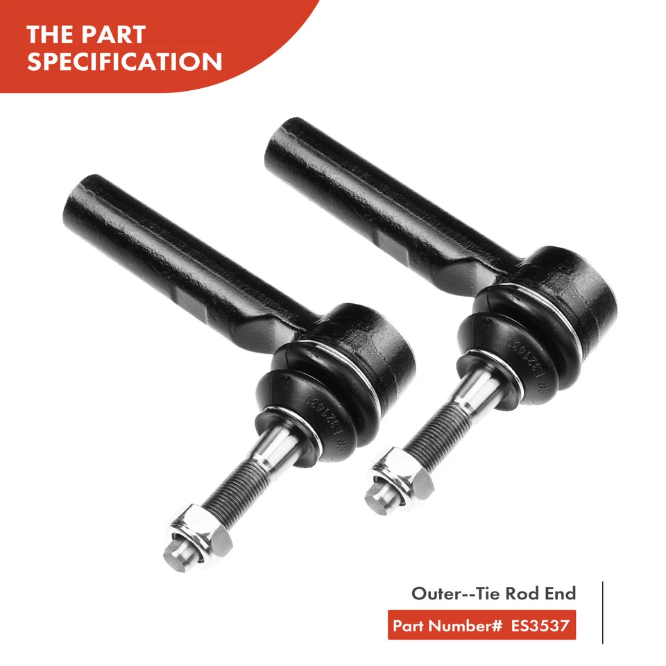 Kit de extremo de varilla de amarre de cremallera y piñón para Chrysler Town & Country Dodge Grand Caravan Foto 4 de 4