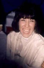 comedian Lily Tomlin smiles at an unspecified event in New York ci- Old Photo 1