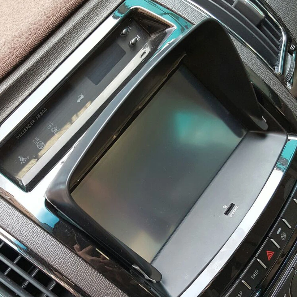 Car 7'' Black Accessories Sun Shade Sunshield Anti-Glare For Car GPS Navigator - Image 2 of 4