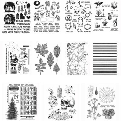 Weihnachtsbaum Weihnachtsmann Klar Stempel DIY Scrapbooking Kartenherstellung