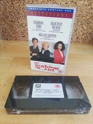 WORKING GIRL CBS FOX UK PAL VHS VIDEO 1990 (TAPE SEALED)