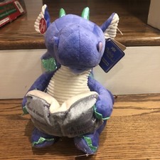 Cuddle Barn Dalton the Storytelling Dragon 12" Animated Plush Recites 5 Stories