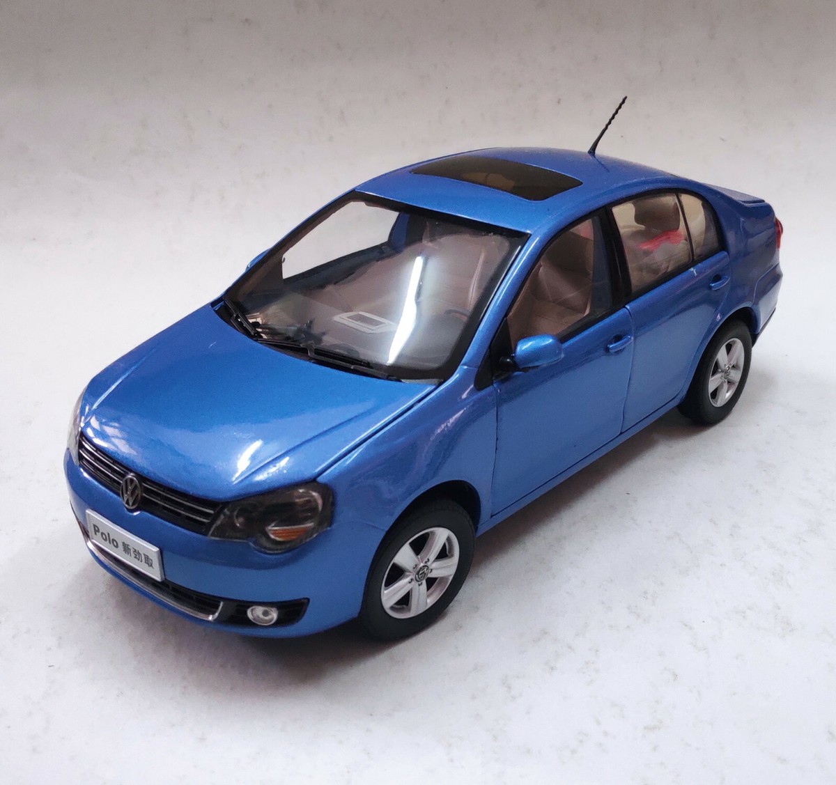 1/18 Volkswagen Polo sedan 2011 Shanghai VW Dealer Diecat model