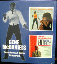 Gene McDANIELS CD 2 Albums Sometimes Im Happy...