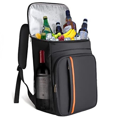Cooler Backpack30 Cans Double Deck Lightweight Insulated Leakproof Cooler Baglun
