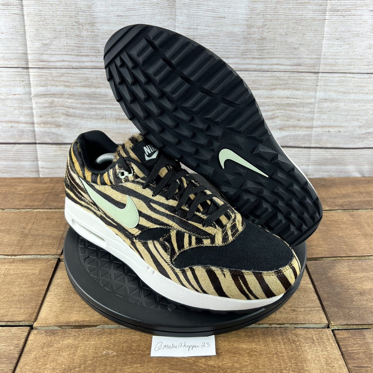 Nike Air Max 1 G NRG Tiger Stripes Golf Shoes DH1301-800