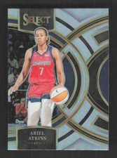 Ariel Atkins 2024 Panini Select WNBA Silver Prizms Washington Mystics #153