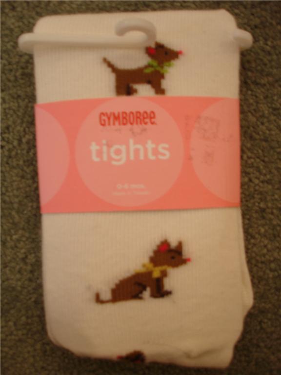NWT Gymboree LOTS OF DOTS Puppy Dog Tights Girls 0-6 mo | eBay