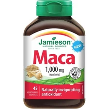 Jamieson Maca Naturally Increase Libido Improved Mood Natural Energy 45 pcs NEW