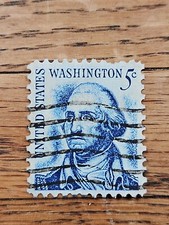 US Stamp George Washington 5c Used 1283