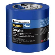 ScotchBlue 1.41 in. W X 60 yd L Blue Medium Strength Original Painter's Tape