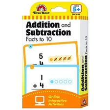 Constructive Playthings 4168 Flashcards - Beginning Addition and Medium 