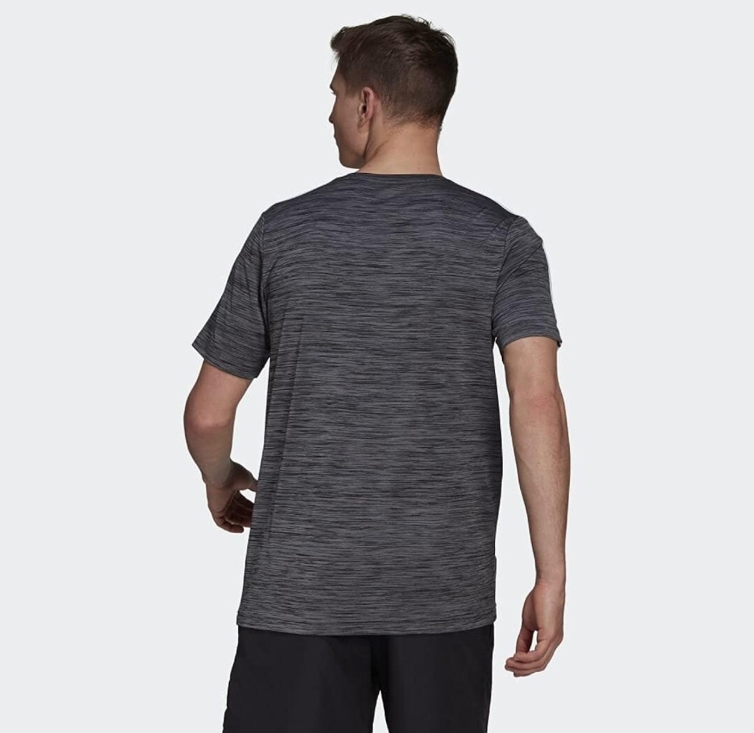 Adidas Men's Designed 2 Move, 3-Stripes Black AEROREADY Primegreen
