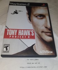 Tony Hawk's Project 8 (Sony PlayStation 2, 2006) PS2 Black Label
