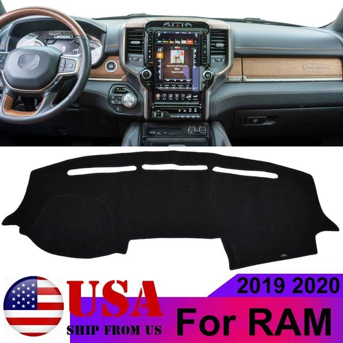 Dash Cover Dashmat Dashboard Mat Carpet For Dodge Ram 1500 2500 3500 2019 -